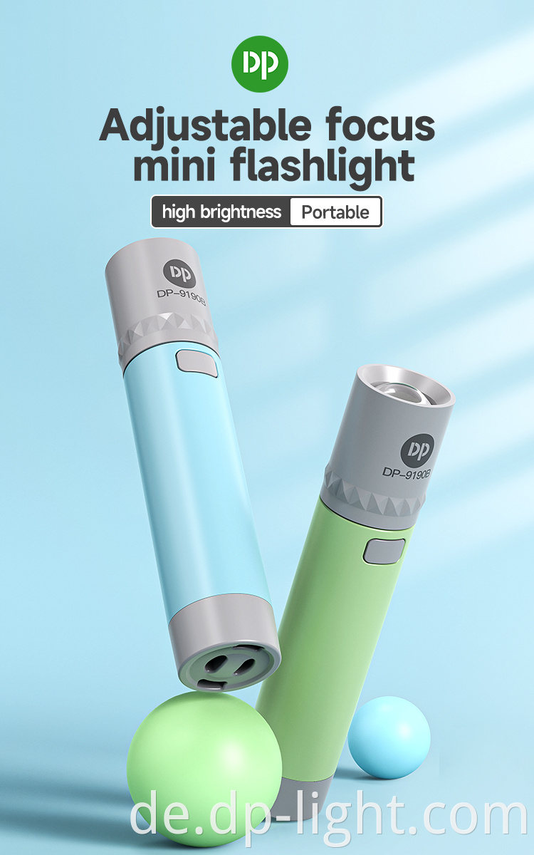 Type-C Rechargeable Flashlights 